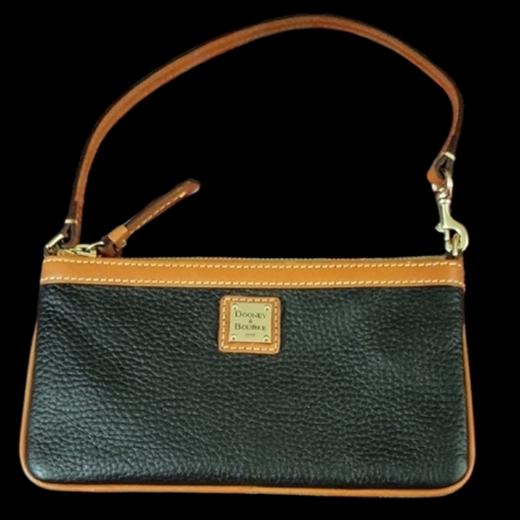 NWOT Dooney & Bourke Black and Tan Handbag - Picture 1 of 3